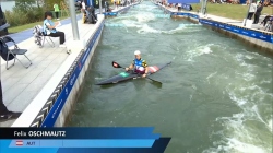 Felix Oschmautz Austria / Kayak Slalom Final / 2024 ICF Hangzhou Super Cup China