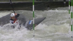 Vit Prindis, Czech Republic - Men's Kayak Semi-Final / 2024 ICF Canoe Slalom World Cup Augsburg