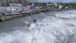 Tristan Carter, Australia - Men's Canoe Semi-Final / 2024 ICF Canoe Slalom World Cup Ivrea Italy