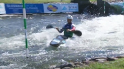Manel Contreras, Spain, U23 Semi Final / 2024 ICF Canoe-Kayak Slalom Junior & U23 World Championship