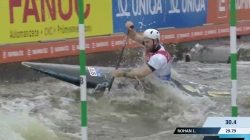 Brodie Crawford Australia Semi-Final / 2023 ICF Canoe-Kayak Slalom World Cup Prague Czech Republic