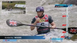 Kimberley Woods - GBR - Women's Kayak Heats / 2025 ICF Canoe Slalom World Cup La Seu Spain