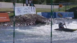 Shina Ma, China, U23 Semi Final / 2024 ICF Canoe-Kayak Slalom Junior & U23 World Championships