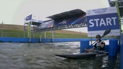 Martin Halcin, Slovakia, Kayak Slalom, Semifinals / 2024 ICF Canoe Slalom World Cup Krakow Poland