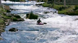 Shiting Li, China, U23 Semi Final / 2024 ICF Canoe-Kayak Slalom Junior & U23 World Championships