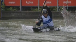 Ricarda Funk, Germany - Women's Kayak Semi-Final / 2024 ICF Canoe Slalom World Cup Augsburg Germany