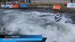 Elouan Debliquy, France / U23 Semi-Final 2024 ICF Canoe-Kayak Slalom Junior & U23 World Championship