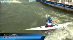Gabriela Satkova Czechia / Canoe Slalom Final /  2024 ICF Hangzhou Super Cup China