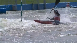 Katerina Bekova, CZE, Kayak Slalom, Semifinals / 2024 ICF Canoe Slalom World Cup Krakow Poland