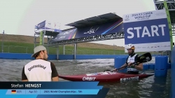 Stefan Hengst, Germany, Kayak Slalom Final / 2024 ICF Canoe Slalom World Cup Krakow Poland