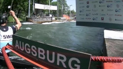 Sideris Tasiadis Germany Semi-Final / 2023 ICF Canoe-Kayak Slalom World Cup Augsburg Germany