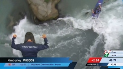 Kimberly Woods / Kayak Semi-Final /  2024 ICF Canoe Slalom World Cup Ivrea Italy