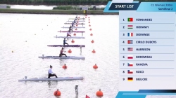 C1 Women's 200m Semi-Final 2 / 2024 Canoe Sprint European Paris Olympic Qualifier Szeged Hungary