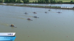 C2 Women 500m - Heat I / 2024 ICF Canoe-Kayak Sprint World Cup