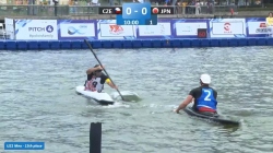 Czech Republic vs Japan / U21 Men / 2024 ICF Canoe-Kayak Polo World Championships Deqing China