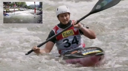 Courtney Wiliams, New Zealand - Heats / 2025 ICF Canoe Slalom World Cup La Seu Spain
