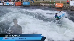 Ziga Lin Hocevar, Slovenia / U23 Semi-Final  2024 ICF Canoe-Kayak Slalom Junior & U23 World Champion