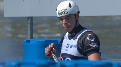 Nejc Polencic, Slovenia, Canoe Slalom Semi Final / 2024 ICF Canoe Slalom World Cup Krakow Poland
