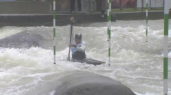 Roberto Colazingari, Italy, Canoe Slalom, Semi Finals / 2024 ICF Canoe Slalom World Cup Augsburg