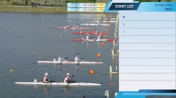 K2 Men's 500m Heat 1 / 2025 ICF Canoe-Kayak Sprint World Cup Szeged Hungary
