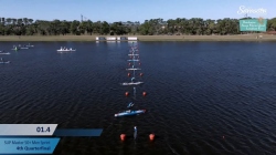 SUP Master 50+ Men Sprint - Quarter-Final 4 / 2024 ICF SUP World Championships Sarasota USA