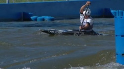 Camille Castryck, France, Canoe Slalom Semi Final / 2024 ICF Canoe Slalom World Cup Krakow Poland
