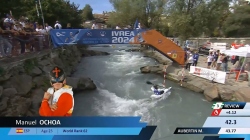 Manuel Ochoa / Kayak Semi-Final / 2024 ICF Canoe Slalom World Cup Ivrea Italy
