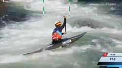 Carolin Diermer Germany U23 Semi-Final 2024 ICF Canoe-Kayak Slalom Junior & U23 World Championships