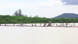 SUP Junior Men's Sprint Heat 5 / 2023 ICF Stand Up Paddling World Championships Pattaya Thailand
