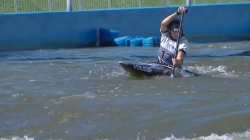 Aleksandra Stach, Poland, Canoe Slalom Semi Final / 2024 ICF Canoe Slalom World Cup Krakow Poland