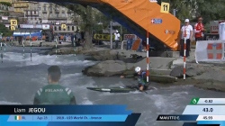Liam Jegou, Ireland - Men's Canoe Semi-Final / 2024 ICF Canoe Slalom World Cup Ivrea Italy