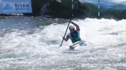 Jan Locnikar, Slovenia, U23 Semi Final / 2024 ICF Canoe-Kayak Slalom Junior & U23 World Championship