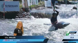 Ellis Miller, GBR, U23 Semi Final / 2024 ICF Canoe-Kayak Slalom Junior & U23 World Championships
