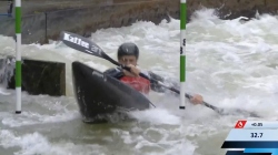 Noah Hegge, Germany - Men's Kayak Semi-Final / 2024 ICF Canoe Slalom World Cup Augsburg Germany