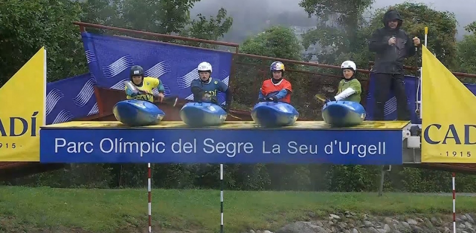 Women's Kayak Cross - Heat 4 / 2024 ICF Canoe Slalom World Cup La Seu Spain