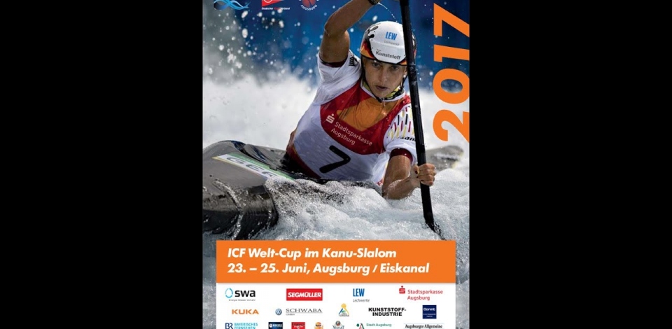 #ICFslalom 2017 Canoe World Cup 2 Augsburg - Sunday morning