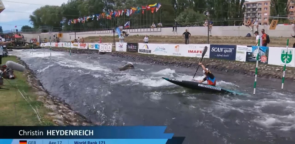 Christin Heydenreich, Germany / U23 Semi-Final 2024 ICF Canoe-Kayak Slalom Junior & U23 World Cham