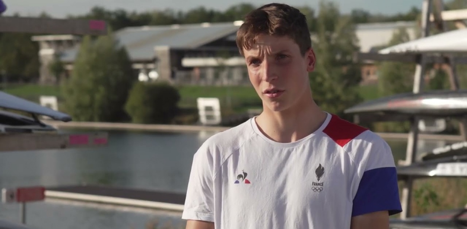 Titouan Castryck France Kayak Slalom / Paris 2024 Olympics preparation