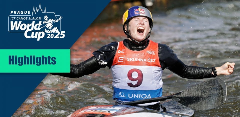 Highlights Promo / 2025 ICF Canoe-Kayak Slalom World Cup Prague Czechia