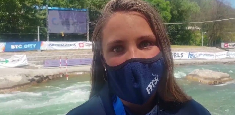 Coline CHAREL France / Gold U23 Kayak- 2021 ICF Canoe Slalom Junior & U23 World Championships