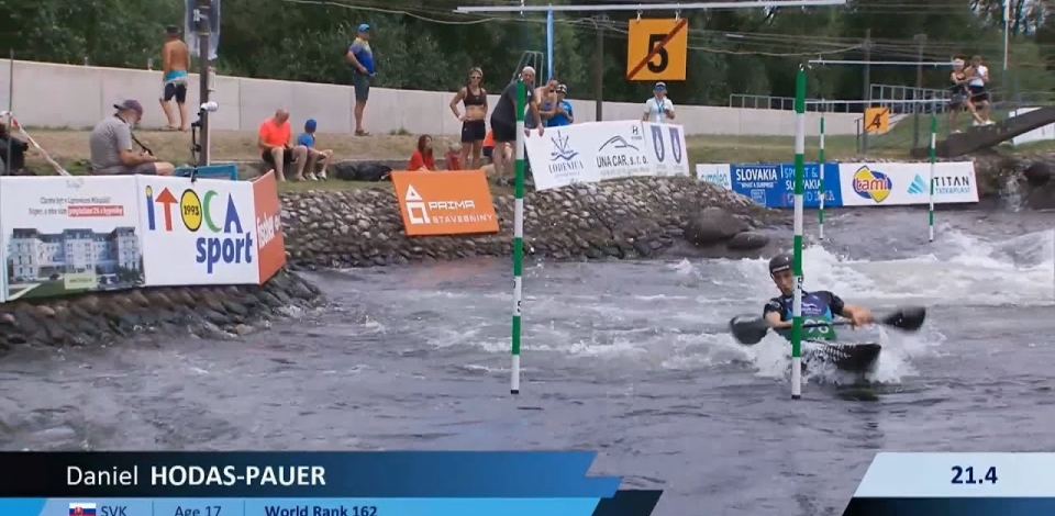Daniel Hodas-Pauer, Slovakia / U23 Semi-Final  2024 ICF Canoe-Kayak Slalom Junior & U23 World Champs