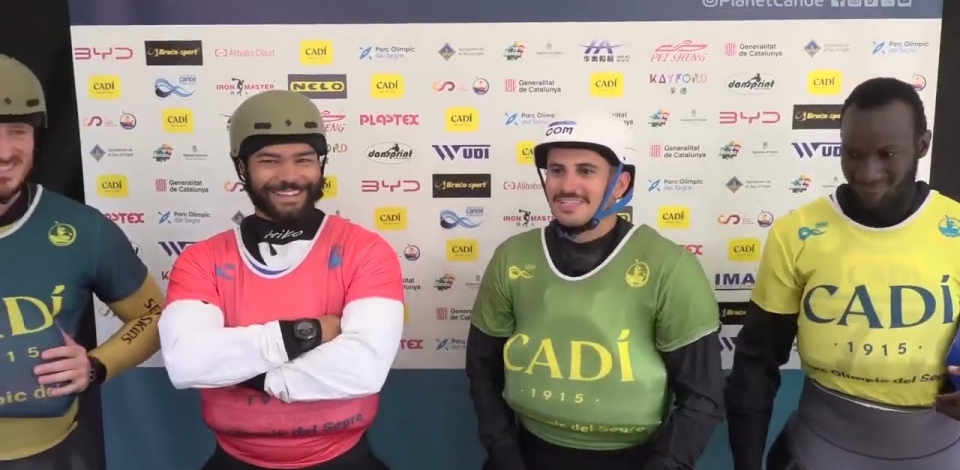 Interview with the African Kayak Cross athletes for the reference race