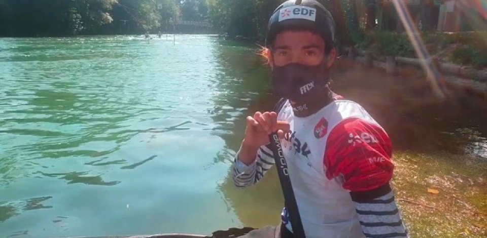 Tanguy ADISSON France / Canoe Heats - 2021 ICF Canoe Slalom Junior & U23 World Championships