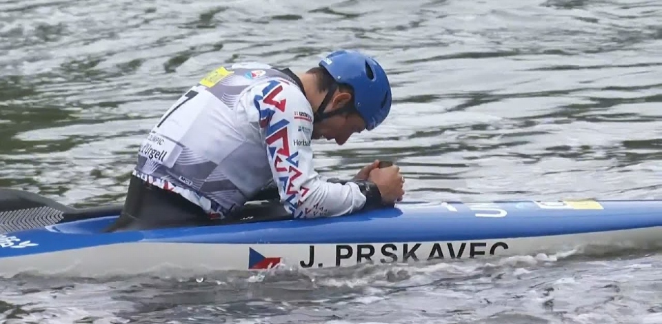 Jiri Prskavec, Czechia - Canoe Final / 2024 ICF Canoe Slalom World Cup La Seu Spain