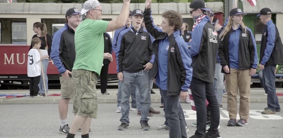 Training and Opening Ceremony in Murau