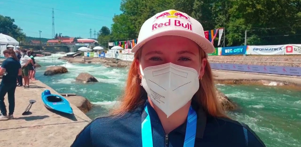 Evy LEIBFARTH USA / Gold Junior Kayak - 2021 ICF Canoe Slalom Junior & U23 World Championships