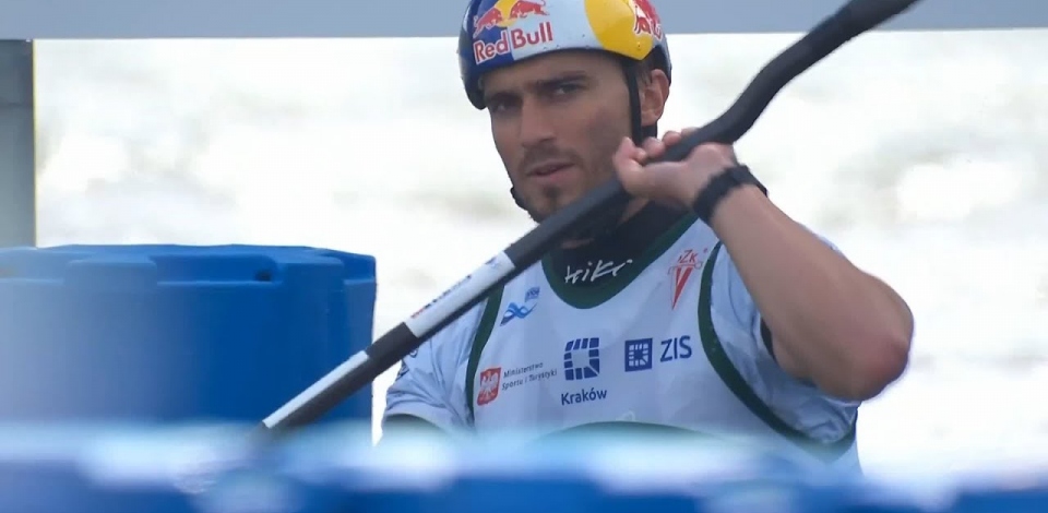 Jakub Grigar, Slovakia, Kayak Slalom, Semifinals / 2024 ICF Canoe Slalom World Cup Krakow Poland
