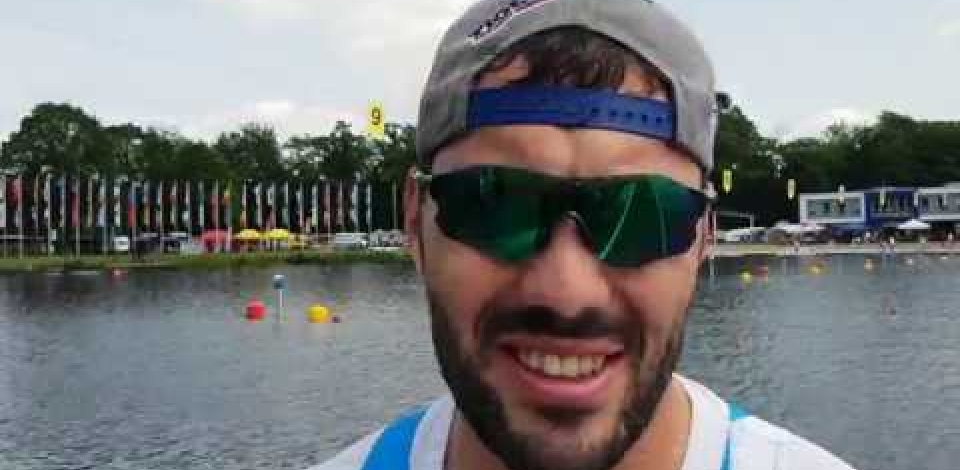 K1m 1000m Josef Dostal Czech Republic / 2019 ICF Canoe Sprint World Cup 2 Duisburg Germany /