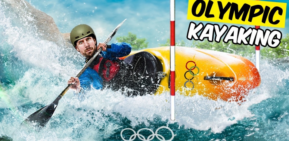 Can YouTuber Survive the PARIS2024 OLYMPIC Kayak Course? | Canoe Slalom