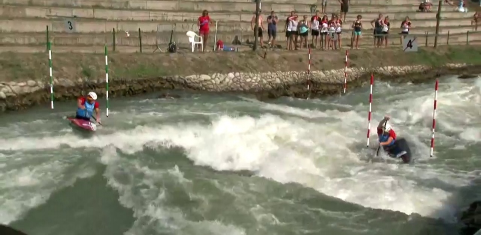 #ICFSlalom 2017 Junior & U23 Canoe World Championships, Bratislava, Sunday afternoon finals evens